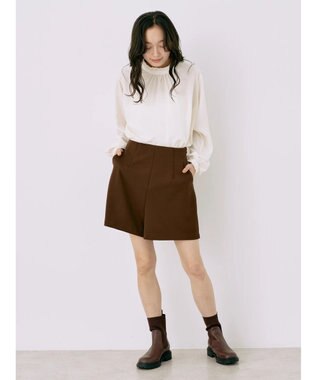 earth music&ecology ２ＷＡＹフリルブラウス Ivory