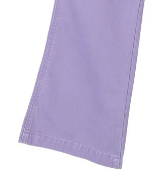 earth music&ecology カラーフレアパンツ Purple