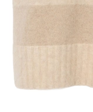 JOSEPH ブラッシュドストライプニット Powder