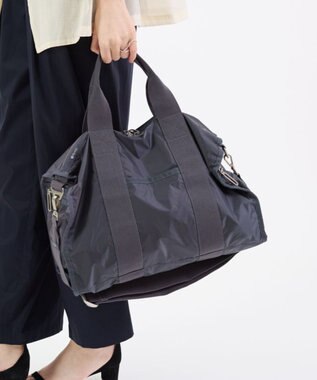 LeSportsac ESSENTIAL MEDIUM DUFFLE/シャドウグレーC シャドウグレーC