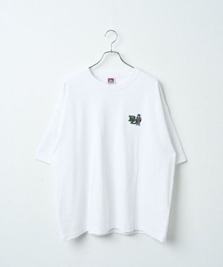 WEGO 【ユニセックス着用ITEM】別注ベンデイビスワンポイントT ホワイト