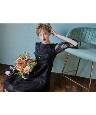 TOCCA 【消臭・洗える！】FRAGMENT OF THE STAR ドレス ブラック系