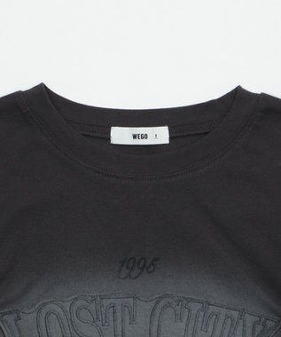 WEGO スプレーロゴドロストちびT スミクロ