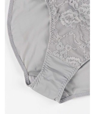 AMPHI ノンワイヤーブラ ショーツセット モールドカップを使用 自然なまるみのあるバストシルエット 【ノンワイヤーブラ＆ショーツセット】 上下セット ブラ BCC234 アンフィ／ワコール グレー