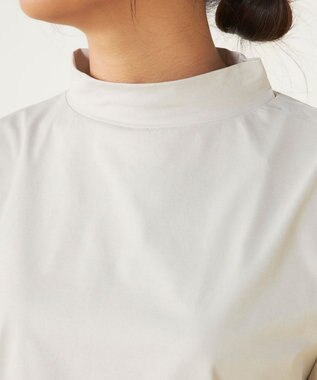 OP／FILA 【ocean pacific】モックネックラッシュガード付き 水着5点セット ベージュ