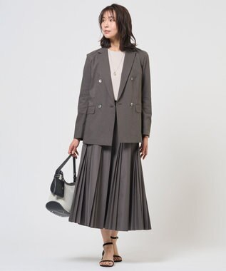 J.PRESS LADIES サークルパール ワントップ ネックレス ウスゴールド系