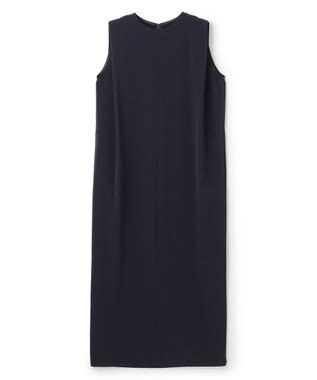 uncrave クールタッチツイル ノースリーブワンピース ダークネイビー