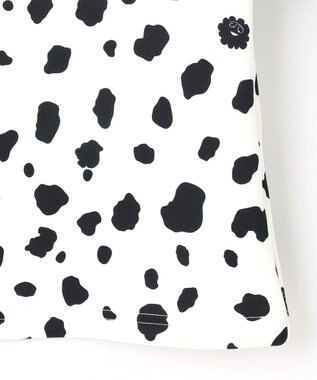 PW CIRCULUS 【WOMEN】スノーレオパード裏フリースモックネックT ホワイト系5