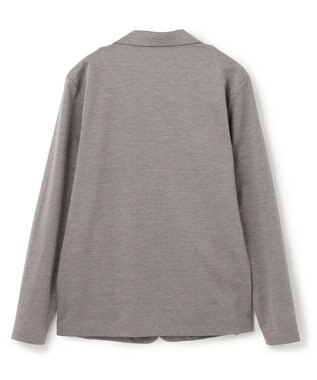 JOSEPH HOMME ハイゲージモックロディ　カットソージャケット ライトグレー系