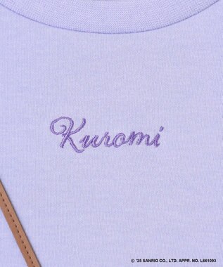 ANY KIDS 【マイメロディ＆クロミ×ANY KIDS】ポシェット ワンピース ラベンダー×クロミ