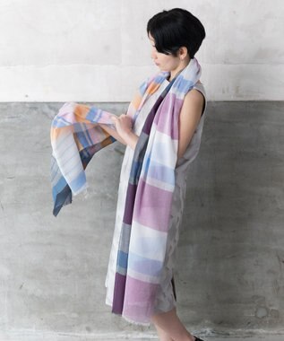 POLS 極細コットンストール Lサイズ パープル