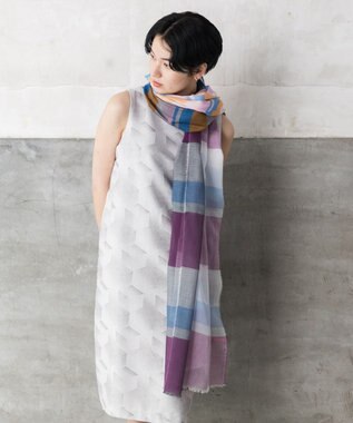 POLS 極細コットンストール Lサイズ パープル