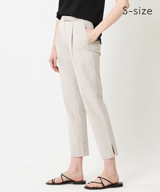 BEIGE， 【S-size】AUDREY / タックパンツ L.Gray