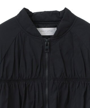 Green Parks 中綿シャーリングブルゾン Dark Navy