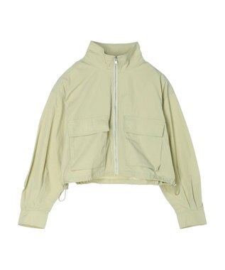 Green Parks ・ＥＬＥＮＣＡＲＥ　ＤＵＥ　スタンドナイロンブルゾン Ivory