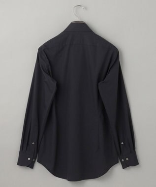 GOTAIRIKU 【形態安定】PREMIUMPLEATS_レギュラーカラー 通年ドレスシャツ（ブラック） ブラック系