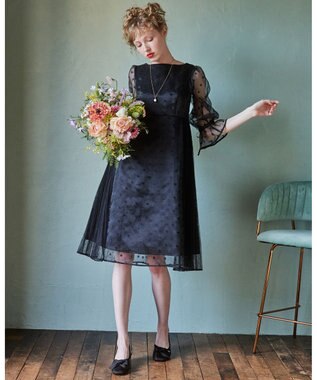 TOCCA 【消臭・洗える！】FRAGMENT OF THE STAR ドレス ブラック系