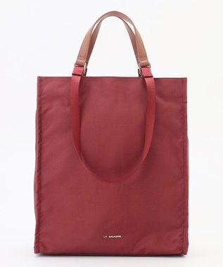 LA BAGAGERIE 縦長スクエアトート ワイン