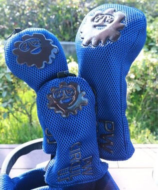 PW CIRCULUS 【新色追加！】【UNISEX】メッシュヘッドカバー ゴルフ ブルー系