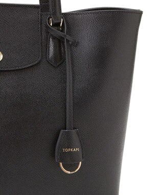 TOPKAPI 【ドラマ着用】【TOPKAPI】COLORATO コロラート レザー A4 トート バッグ ブラック