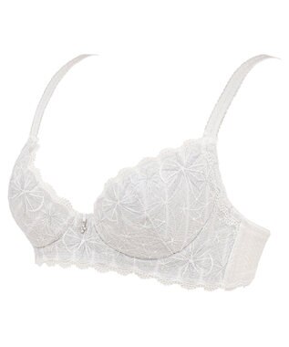 BRADELIS New York 【BRADELIS New York / 育乳補整ブラ・STEP1 集める】ウェンディステップ1ブラ24A2 ブラデリス ブラジャー 補正 ホワイト