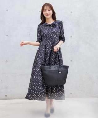 TOCCA 【00サイズあり・接触冷感・洗える】RAINY MORNING ドレス ブラック系5