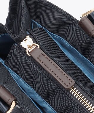 LA BAGAGERIE 縦長スクエアトート ネイビー