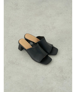 earth music&ecology ＯＲｉｅｎｔａｌＴＲａｆｆｉｃ　ストレッチミュールサンダル Black