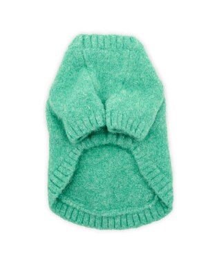 PET PARADISE J.PRESS シャギー風 杢ニット 小型犬 グリーン