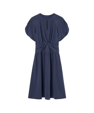 JOSEPH CDC ノットディテール　フレアードレス Harbour