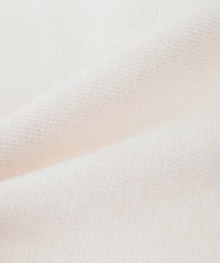 Maison de FLEUR リボンフレーム刺繍タオルハンカチ Ivory