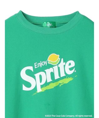 earth music&ecology 別注Ｓｐｒｉｔｅ「R」スウェット Green