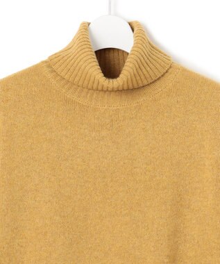 J.PRESS YORK STREET 【WOMEN】ウールカシミヤ タートルニット イエロー系