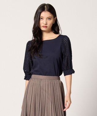 TOCCA 【消臭】CARAMEL WRAPPING トップス ネイビー系