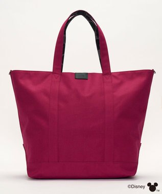 Y'SACCS 【Disney Collection】シルエットプリント2WAYトートバッグ ワイン