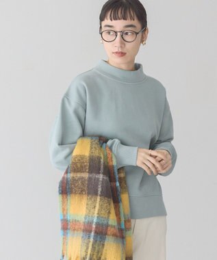 AMERICAN HOLIC モックネック裏起毛プルオーバー Mint