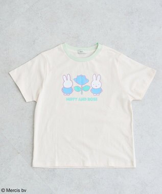 earth music&ecology ｍｉｆｆｙ／ｅａｒｔｈ　Ｒｏｓｅ　ｒｉｎｇｅｒ　Ｔｅｅ Cream