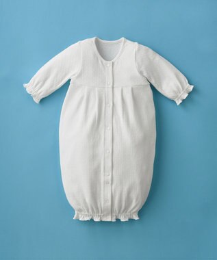 MIKI HOUSE HOT BISCUITS 【ミキハウス】 セレモニードレスセット3点セット 白