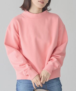AMERICAN HOLIC モックネック裏起毛プルオーバー Pink