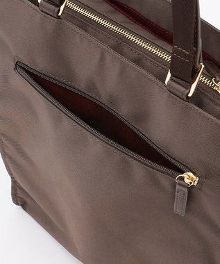 LA BAGAGERIE 縦長スクエアトート チョコ