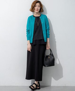 23区 コンビカラー リング ネックレス ゴールド系