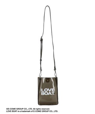 Green Parks ■別注　ＬＯＶＥ　ＢＯＡＴ　クリアショルダー Black