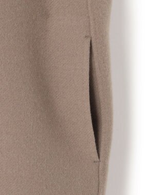 uncrave メルトンリバー ミドルダッフルコート トープ