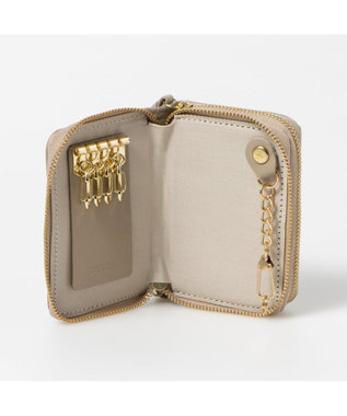 UNBILLION ペルケ perche / イタリアンレザー・ジャバラカードキーケース