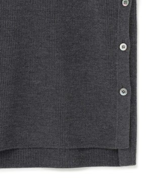 23区 【洗える】ベーシックカタアゼ ニットベスト グレー系