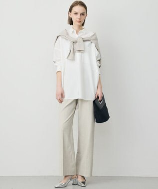 ICB 【3/6-3/22期間限定・受注生産】クリーンブロード シャツカスタマイズ 白シャツ×ポケットモノグラム柄×刺繍あり