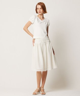 TOCCA 【消臭・洗える】BEACH VOLLEYBALL スカート アイボリー系