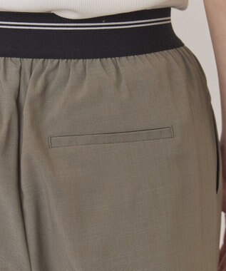 AMERICAN HOLIC 【先行予約】【マルチ機能】ウエストラインスラックスパンツ Khaki