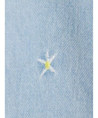 AMERICAN HOLIC ７周年刺繍デニムシャツ Sax