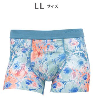 WACOAL MEN WACOAL MEN ボクサーパンツ 【気持ちいいパンツ】 動いてもズレにくい フロントの安定性・快適性 フリーなカッティング（裾部分） なめらかな肌ざわり 前閉じ 下着 WT3429 /ワコールメン メロン